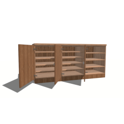 Kitchen Base Cabinet Run