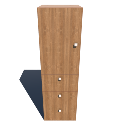Kitchen Drawer Shelf High Cabinet